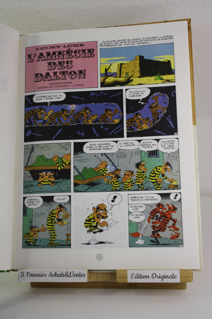 L’amnésie des Dalton – Lucky Luke – Morris – Lucky Production – EO – 1991