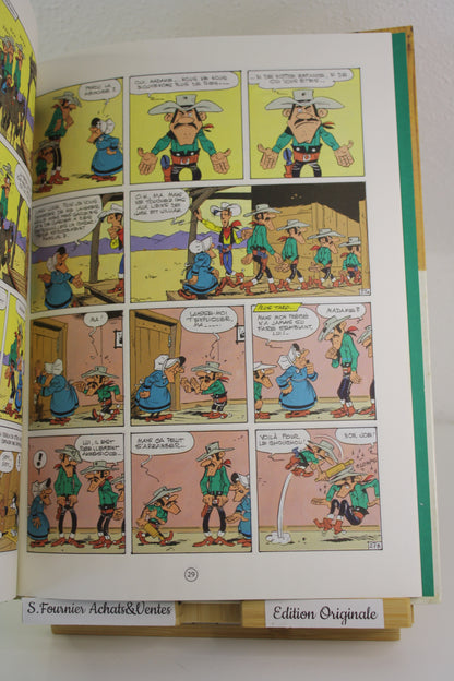 L’amnésie des Dalton – Lucky Luke – Morris – Lucky Production – EO – 1991
