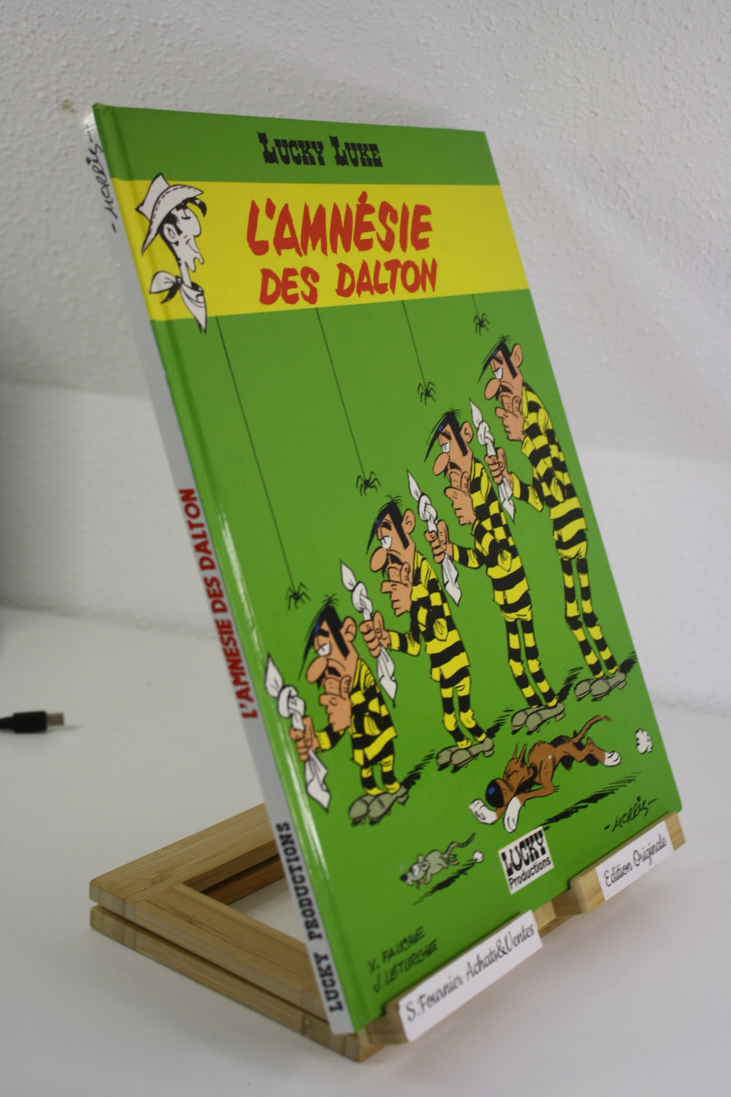 L’amnésie des Dalton – Lucky Luke – Morris – Lucky Production – EO – 1991