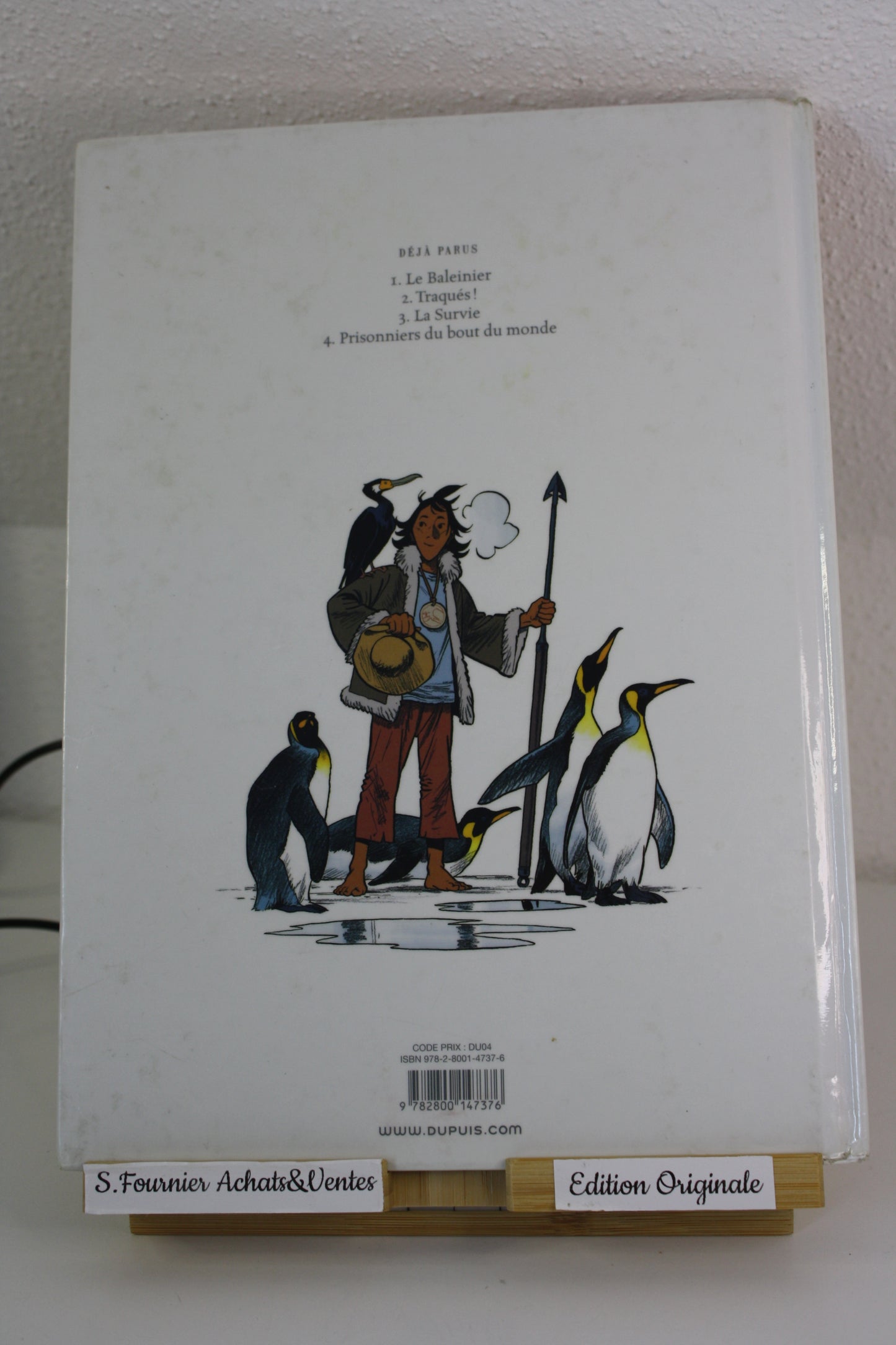 Prisonnier du bout du monde – Estéban – Bonhomme – Dupuis – EO – 2012