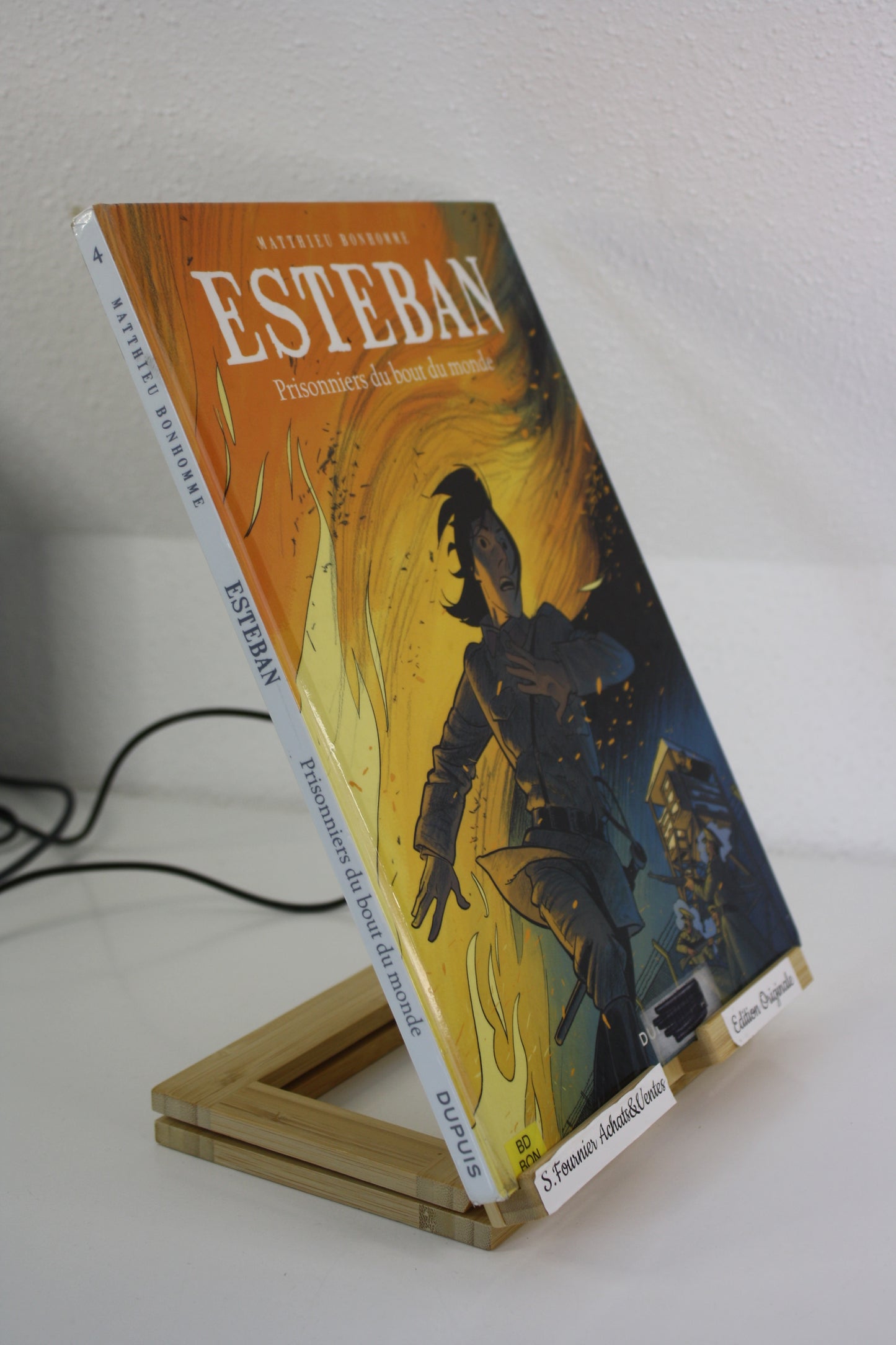Prisonnier du bout du monde – Estéban – Bonhomme – Dupuis – EO – 2012