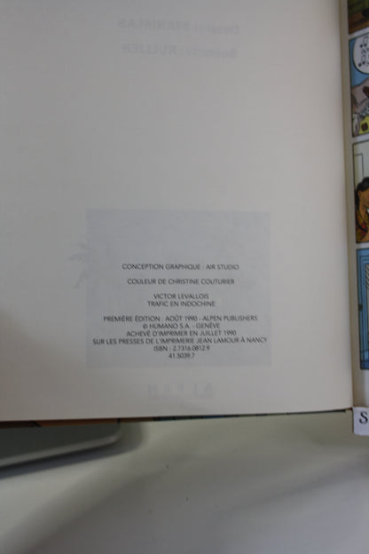 Trafic en Indochine – Victor Levallois – Stanislas Rullier – Alpen Publisher – EO – 1990