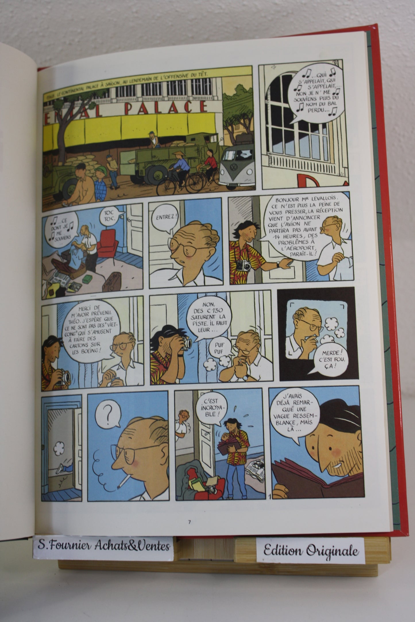 Trafic en Indochine – Victor Levallois – Stanislas Rullier – Alpen Publisher – EO – 1990