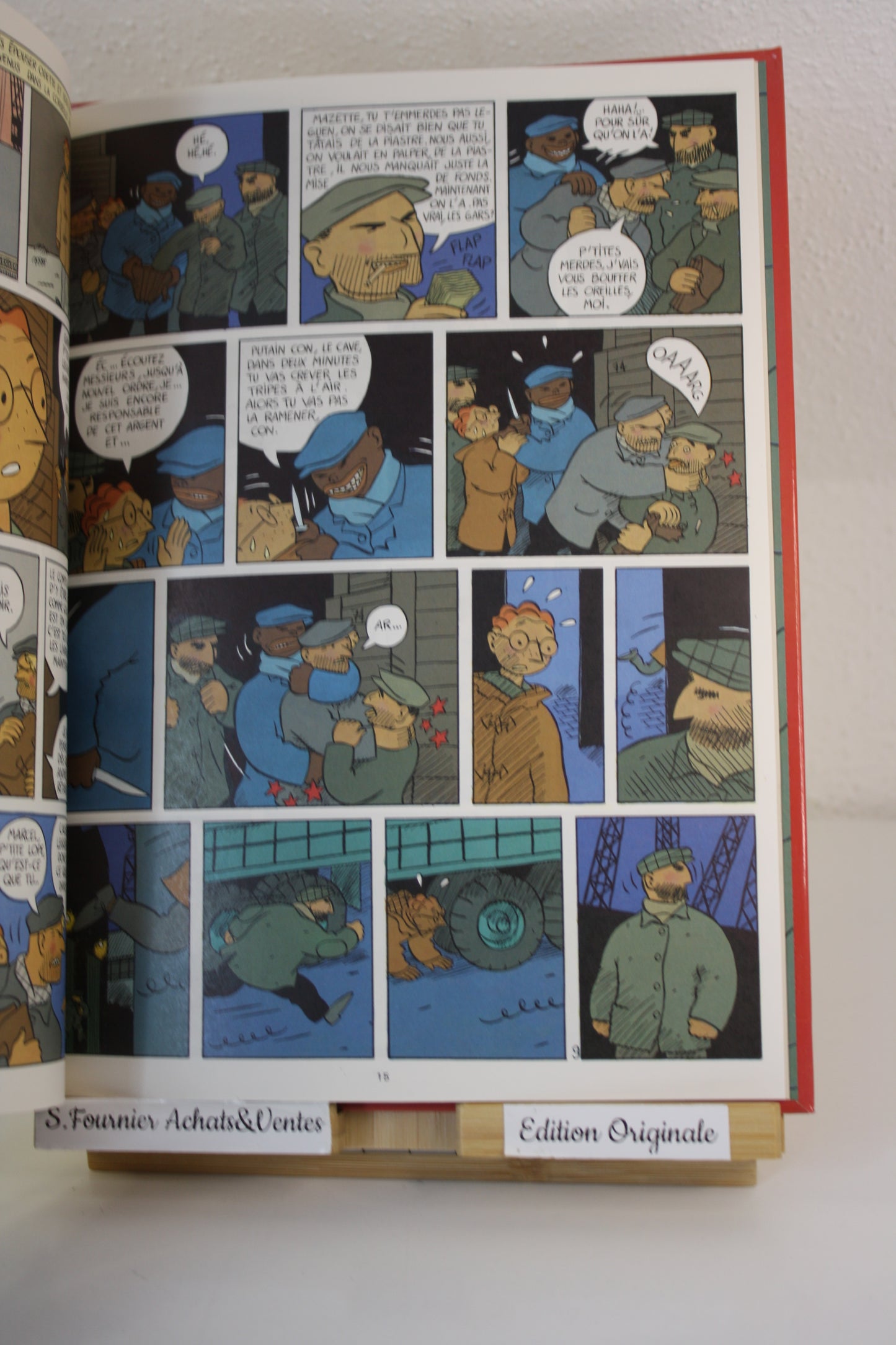 Trafic en Indochine – Victor Levallois – Stanislas Rullier – Alpen Publisher – EO – 1990