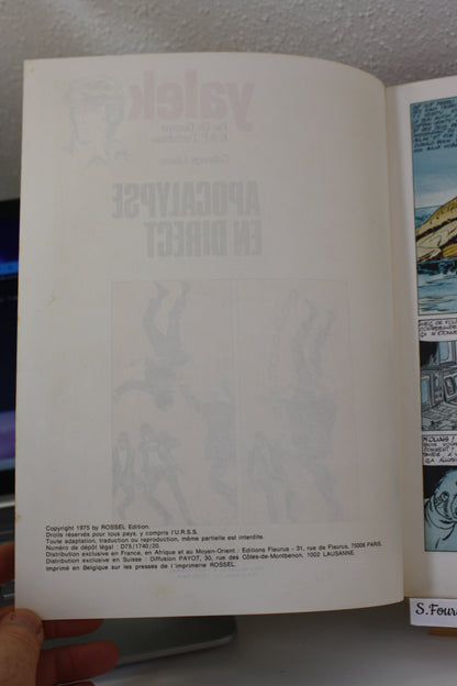 Apocalypse en direct – Yalek – Denayer Duchâteau – Rossel Edition – EO – 1975