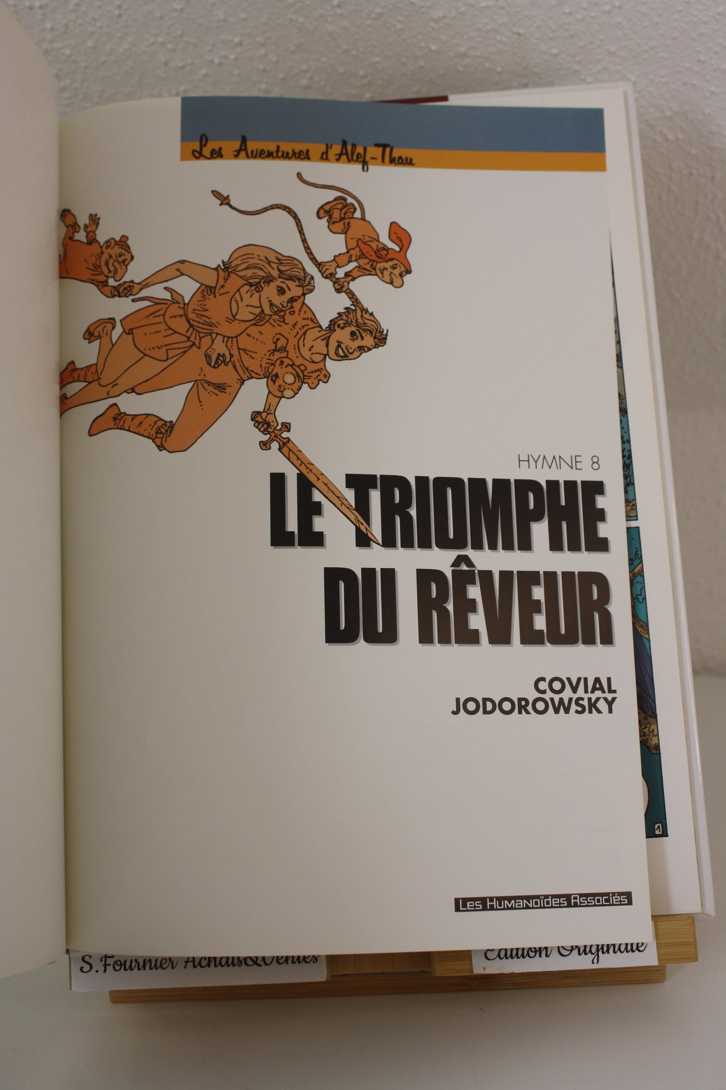 Le triomphe du rêveur – Alef Thau – Jodorowsky Covial – Humanoïdes Associés – EO – 1998