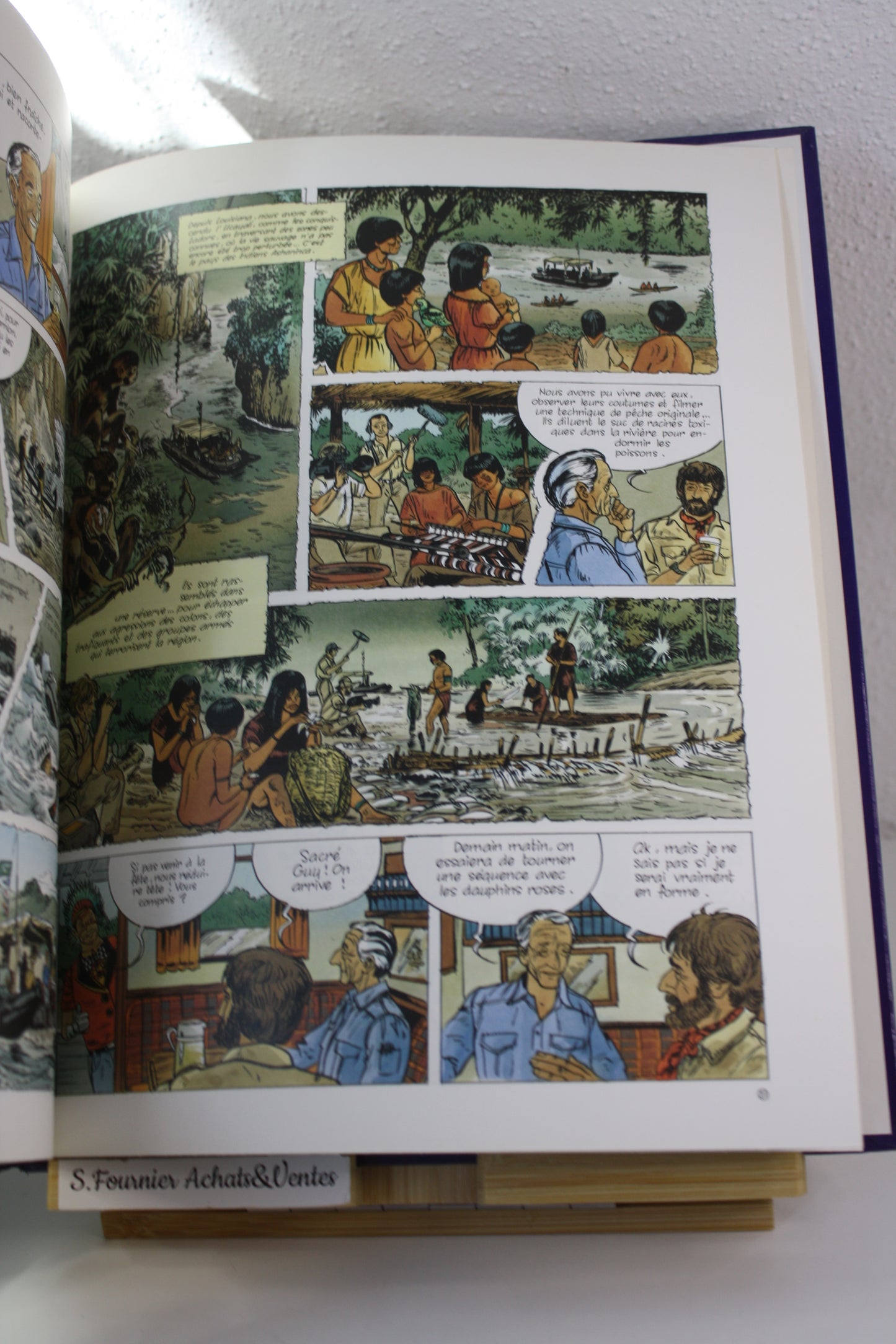 Le dauphin de l’amazone – L’équipe Cousteau – Sérafini – Robert Laffont – Réédition – 1989