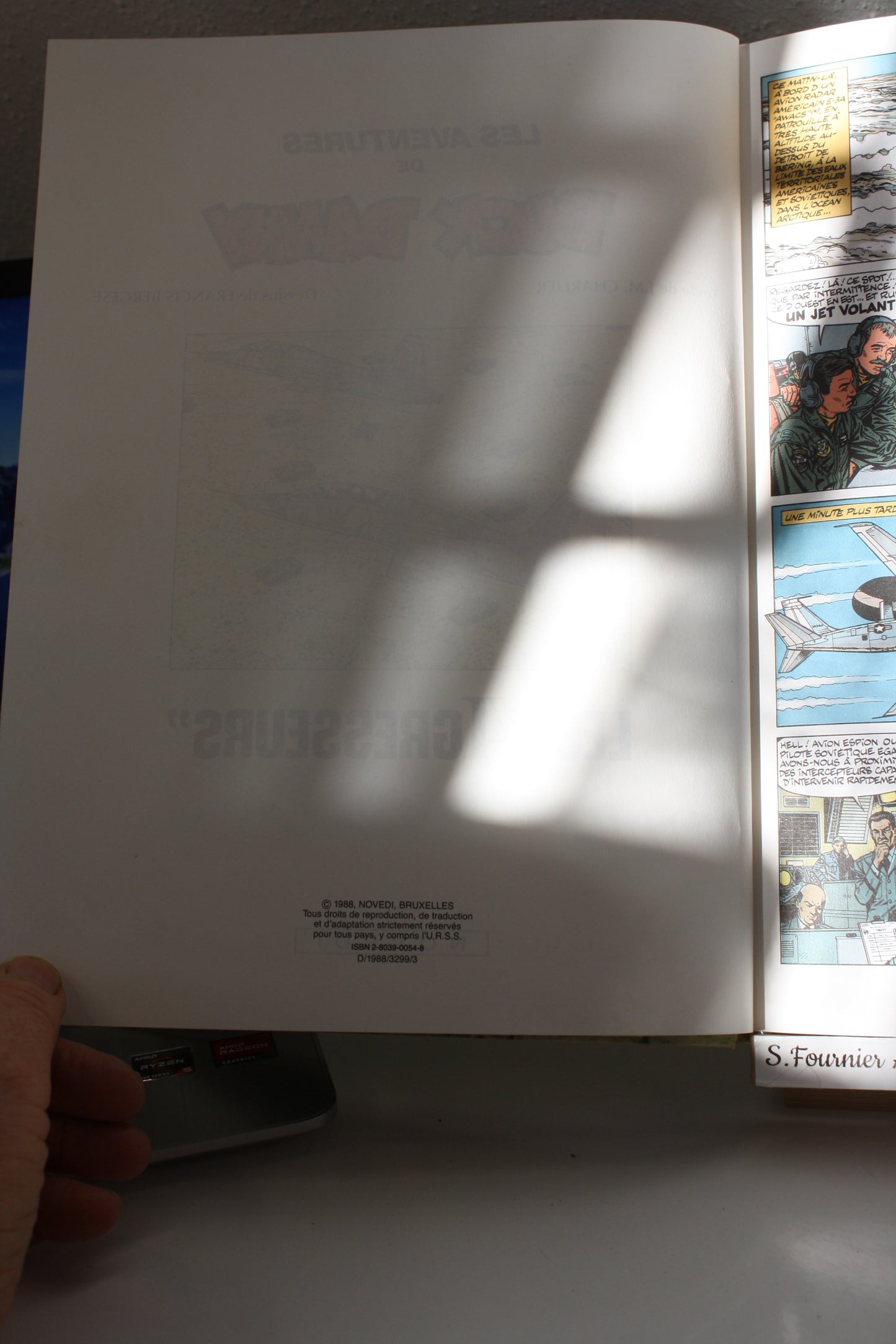 Les « Agresseurs » – Buck Danny – Bergèse Charlier – Novedi – EO – 1988