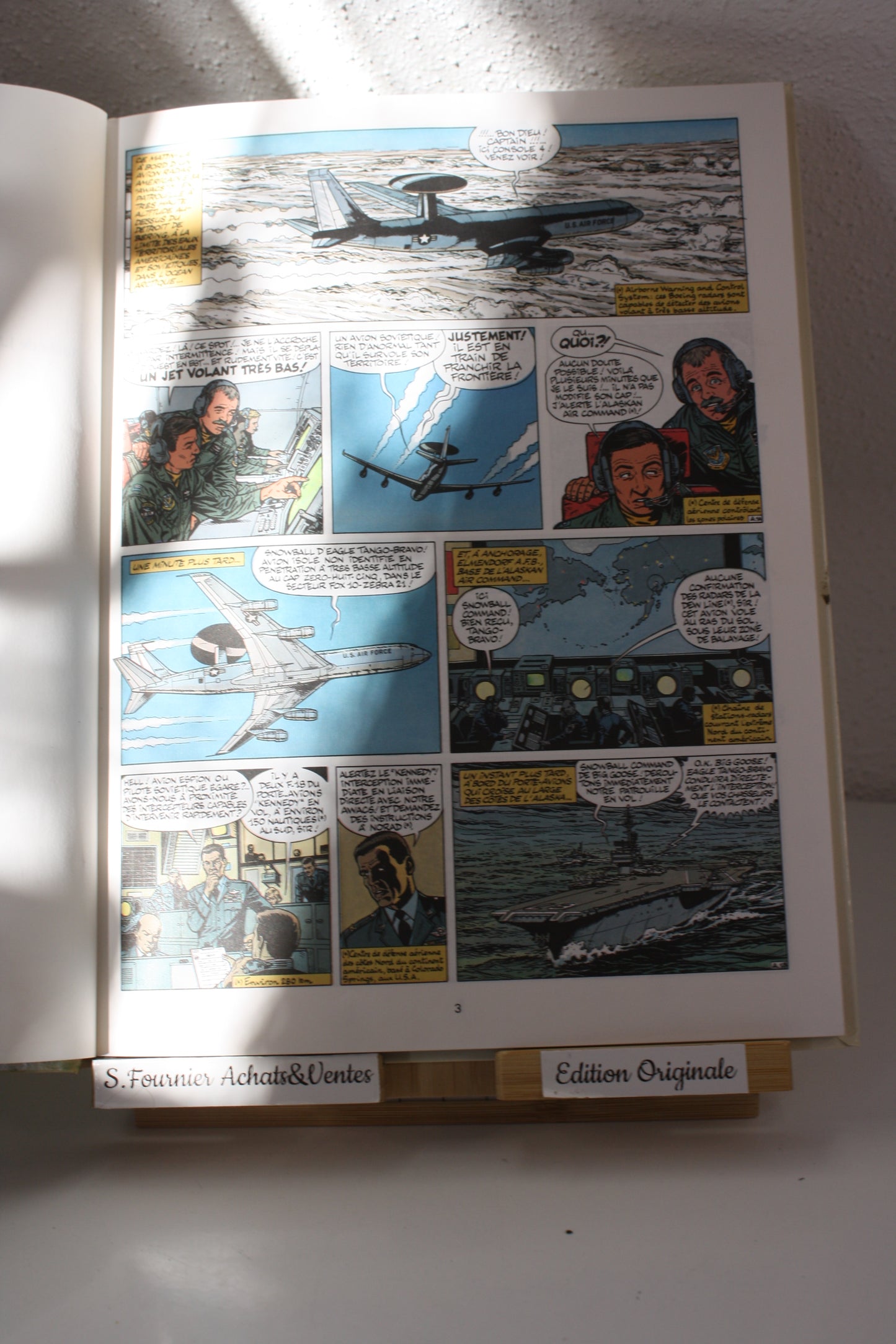 Les « Agresseurs » – Buck Danny – Bergèse Charlier – Novedi – EO – 1988