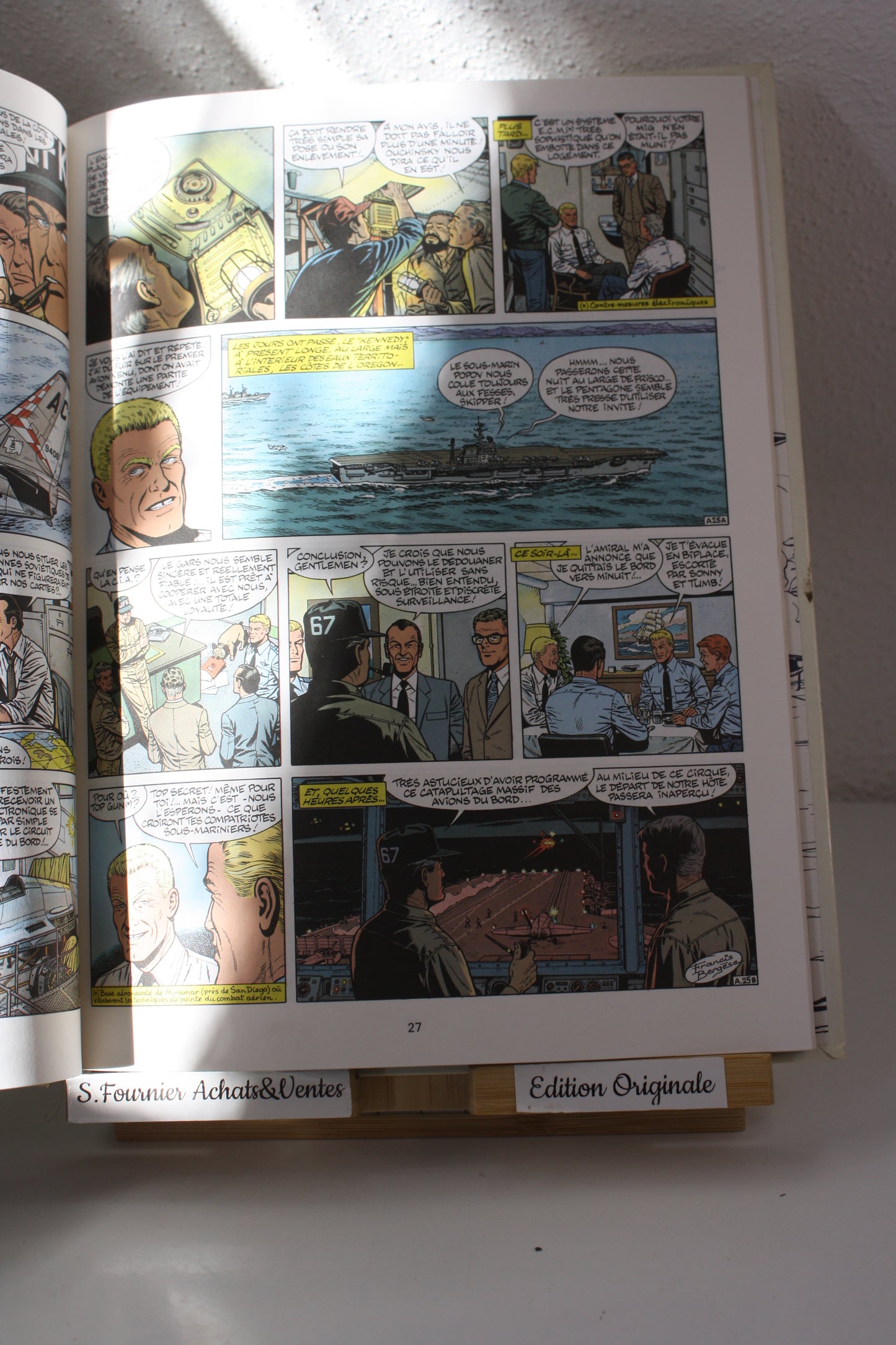Les « Agresseurs » – Buck Danny – Bergèse Charlier – Novedi – EO – 1988