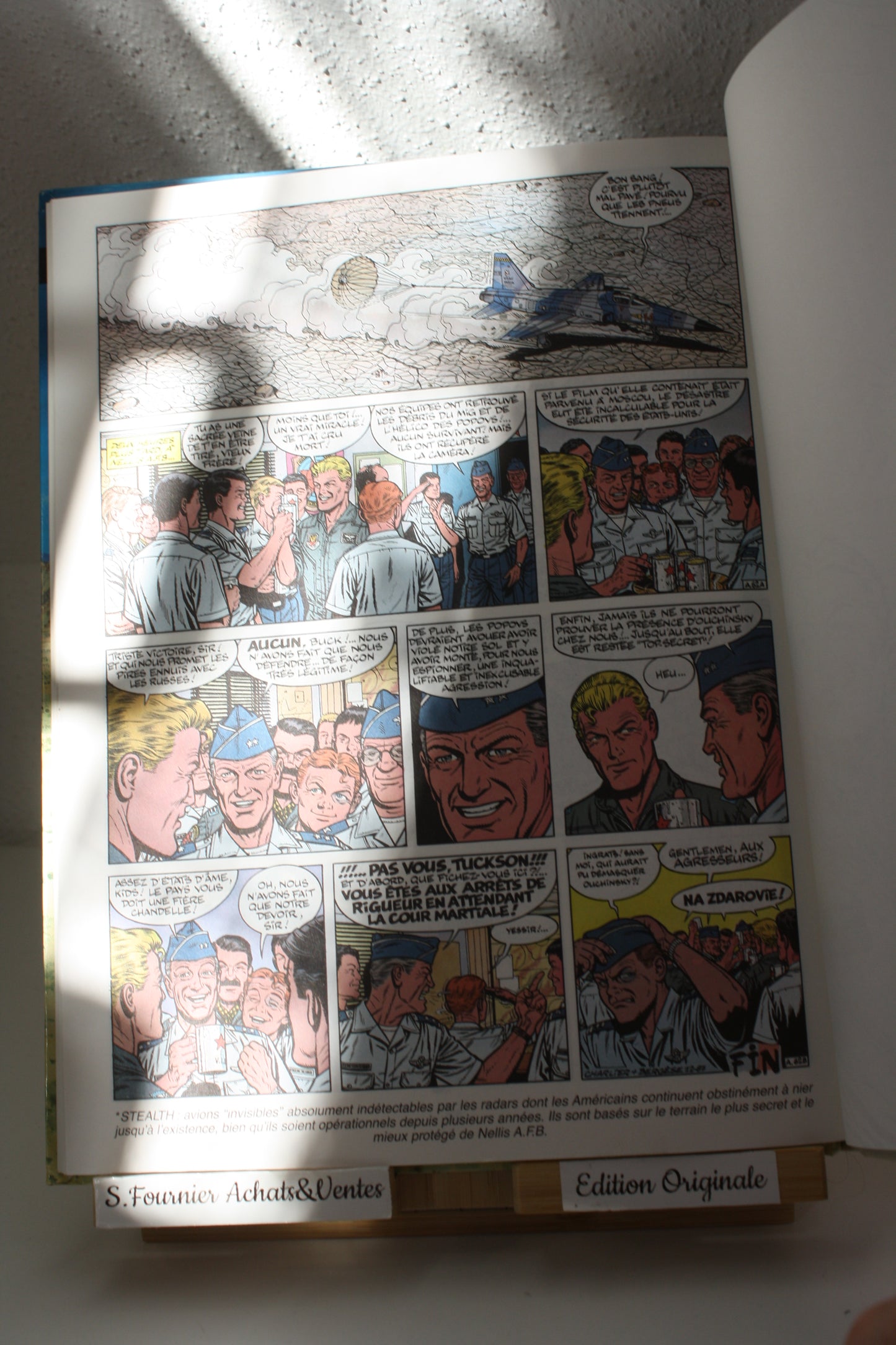 Les « Agresseurs » – Buck Danny – Bergèse Charlier – Novedi – EO – 1988