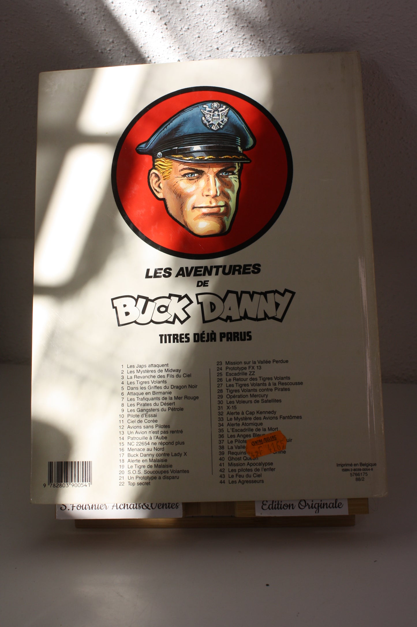 Les « Agresseurs » – Buck Danny – Bergèse Charlier – Novedi – EO – 1988