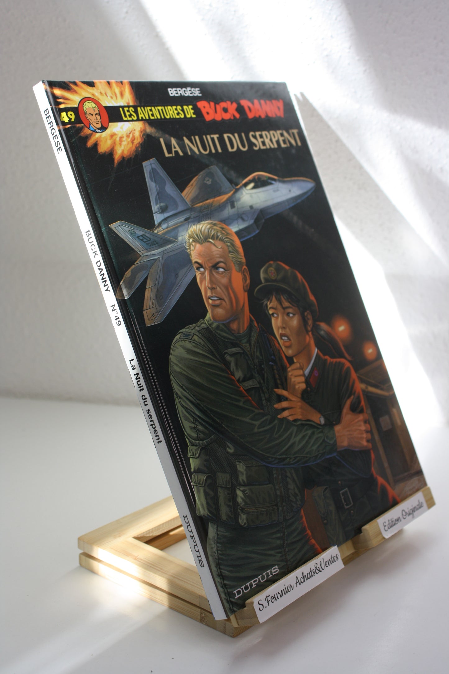 La nuit du serpent – Buck Danny – Bergese - Dupuis – EO – 2000