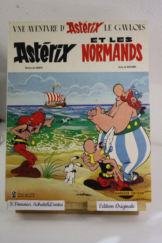 Astérix et les Normands – Astérix le Gaulois – Uderzo Goscinny – Dargaud éditeur – Edition publicitaire – 19725 - ELF