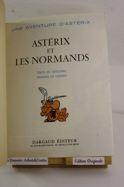Astérix et les Normands – Astérix le Gaulois – Uderzo Goscinny – Dargaud éditeur – Edition publicitaire – 19725 - ELF