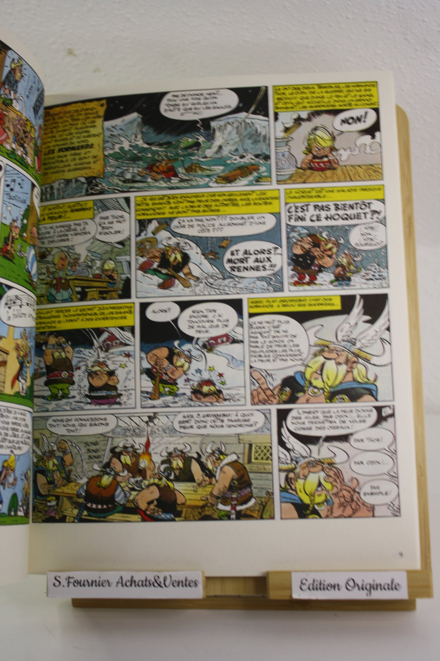 Astérix et les Normands – Astérix le Gaulois – Uderzo Goscinny – Dargaud éditeur – Edition publicitaire – 19725 - ELF
