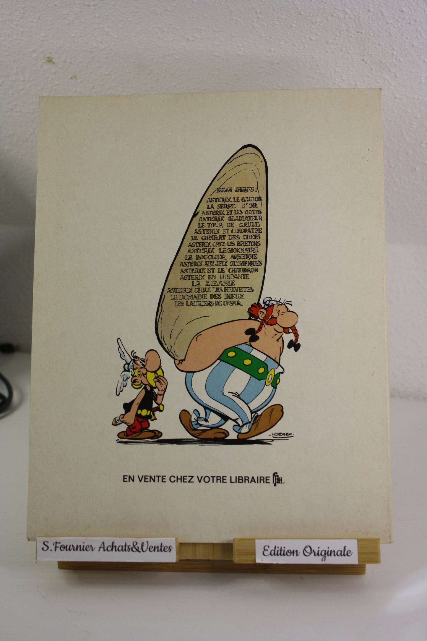 Astérix et les Normands – Astérix le Gaulois – Uderzo Goscinny – Dargaud éditeur – Edition publicitaire – 19725 - ELF