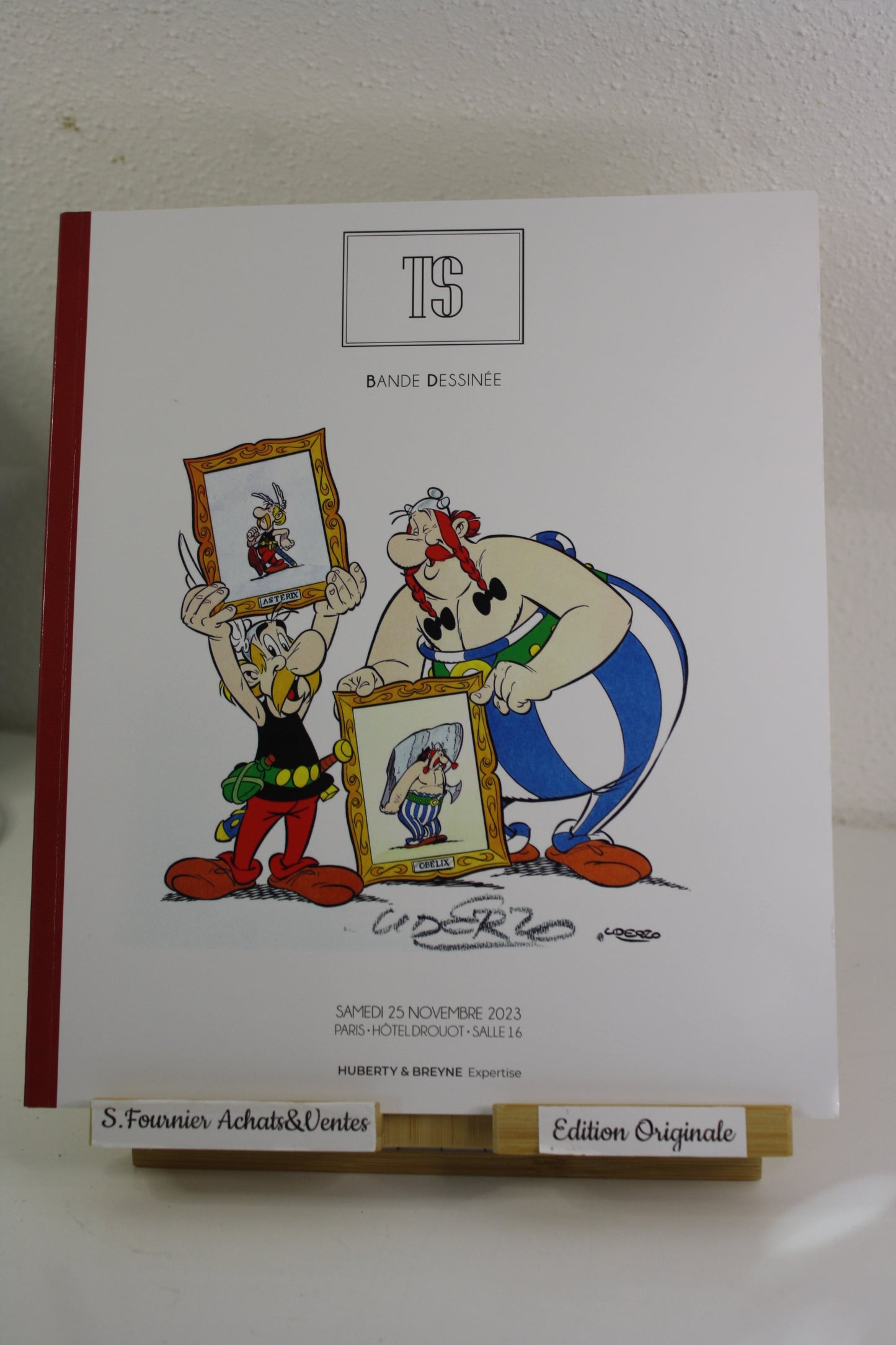 Catalogue de vente TS du 25/11/23 – Astérix – Tessier et Sarrou – Huberty & Brreyne – EO – 2023