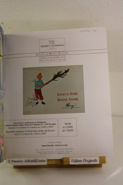 Catalogue de vente TS du 25/11/23 – Astérix – Tessier et Sarrou – Huberty & Brreyne – EO – 2023