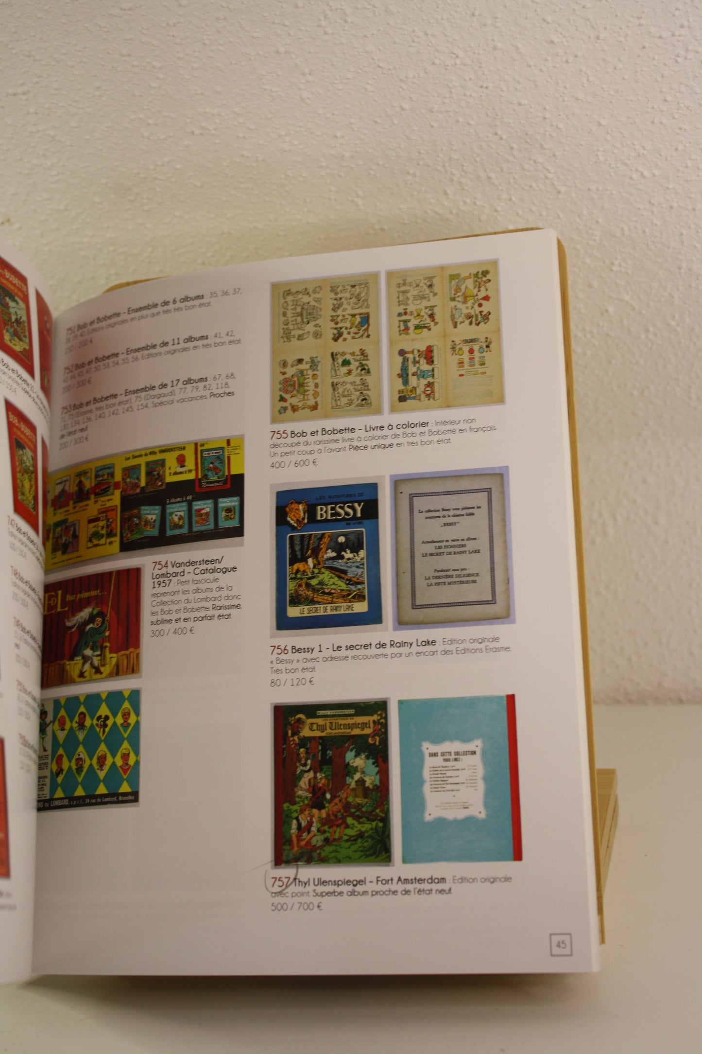 Catalogue de vente TS du 25/11/23 – Astérix – Tessier et Sarrou – Huberty & Brreyne – EO – 2023