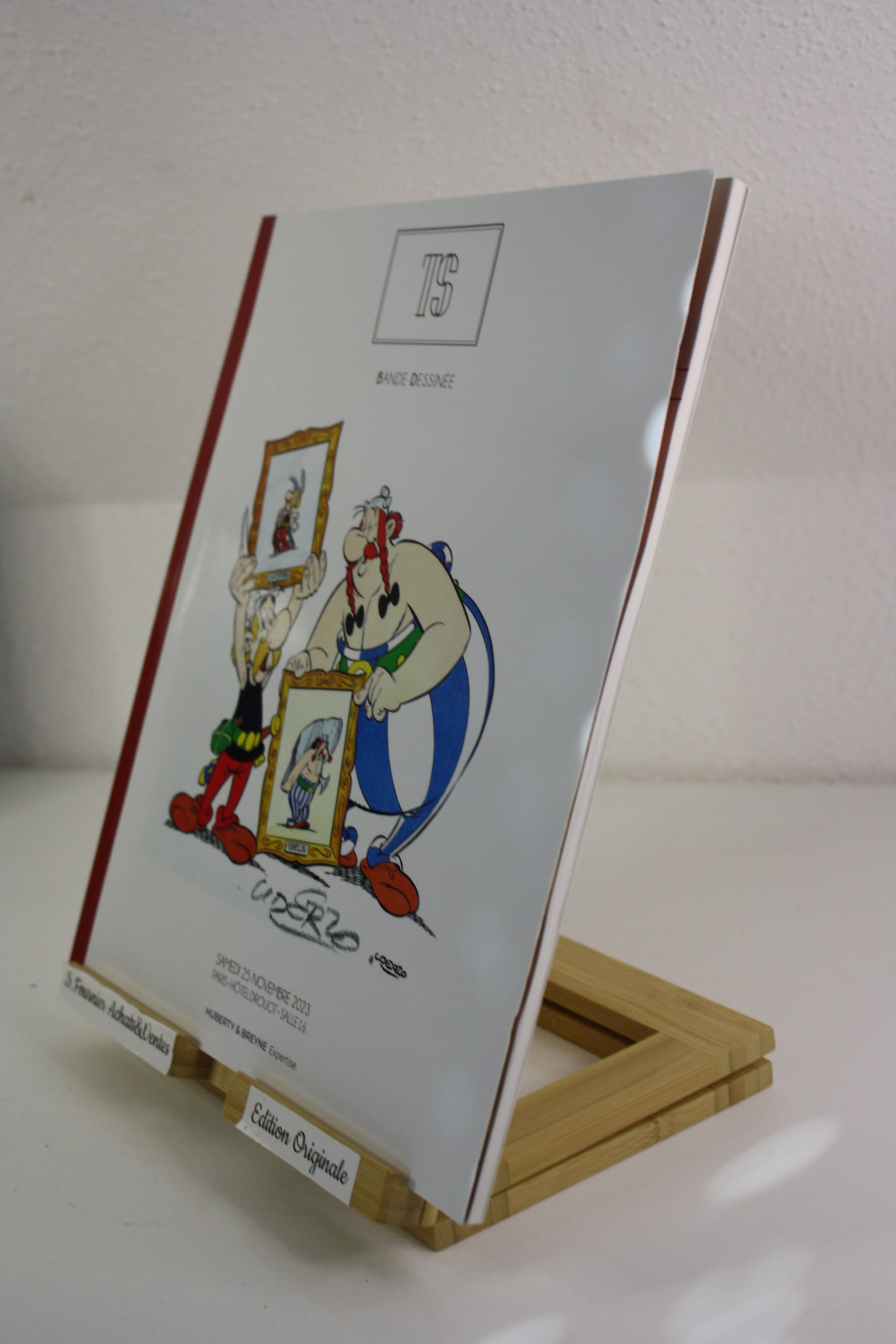Catalogue de vente TS du 25/11/23 – Astérix – Tessier et Sarrou – Huberty & Brreyne – EO – 2023