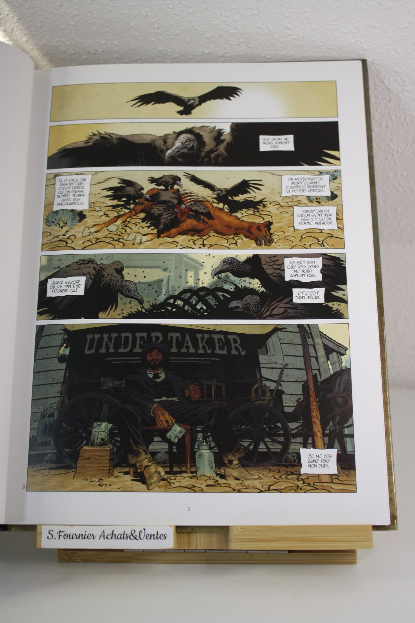 Le mangeur d’or 1 – Undertaker – Meyer Delabie Dorison - Dargaud – Réédition – 2016