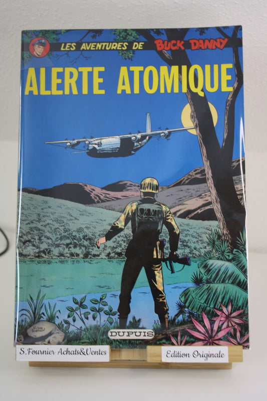Alerte Atomique – Buck Danny – Charlier Hubinon - Dupuis – EO – 1967 – Couverture souple