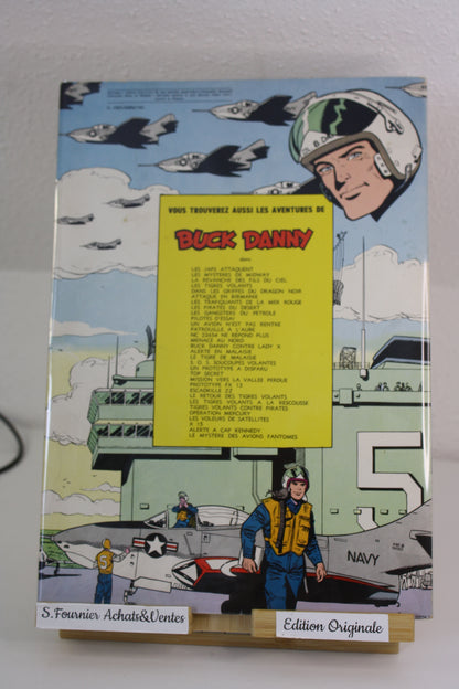 Alerte Atomique – Buck Danny – Charlier Hubinon - Dupuis – EO – 1967 – Couverture souple