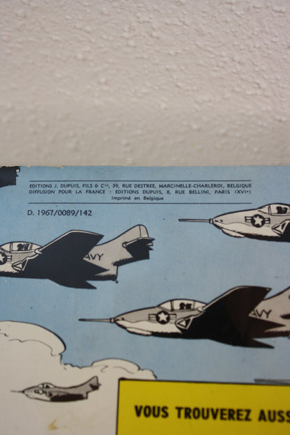 Alerte Atomique – Buck Danny – Charlier Hubinon - Dupuis – EO – 1967 – Couverture souple