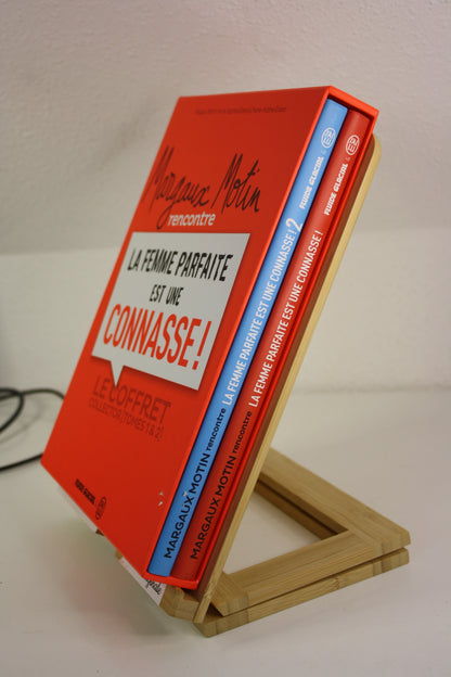 Coffret tome 1 & 2 +ex libris – La femme parfaite est une connasse – Motin – Fluide glacial J’ai lu – EO – 2019