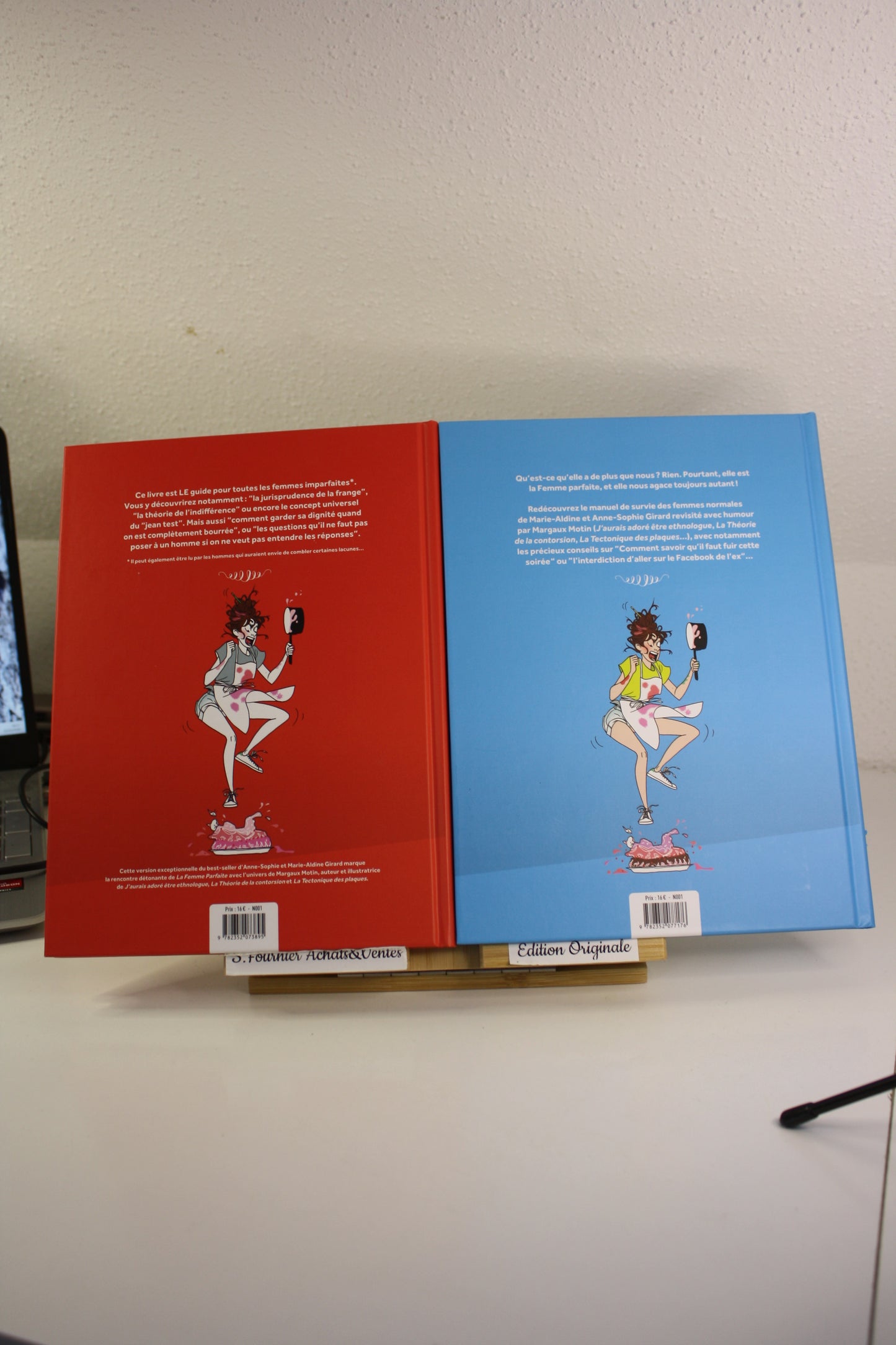 Coffret tome 1 & 2 +ex libris – La femme parfaite est une connasse – Motin – Fluide glacial J’ai lu – EO – 2019