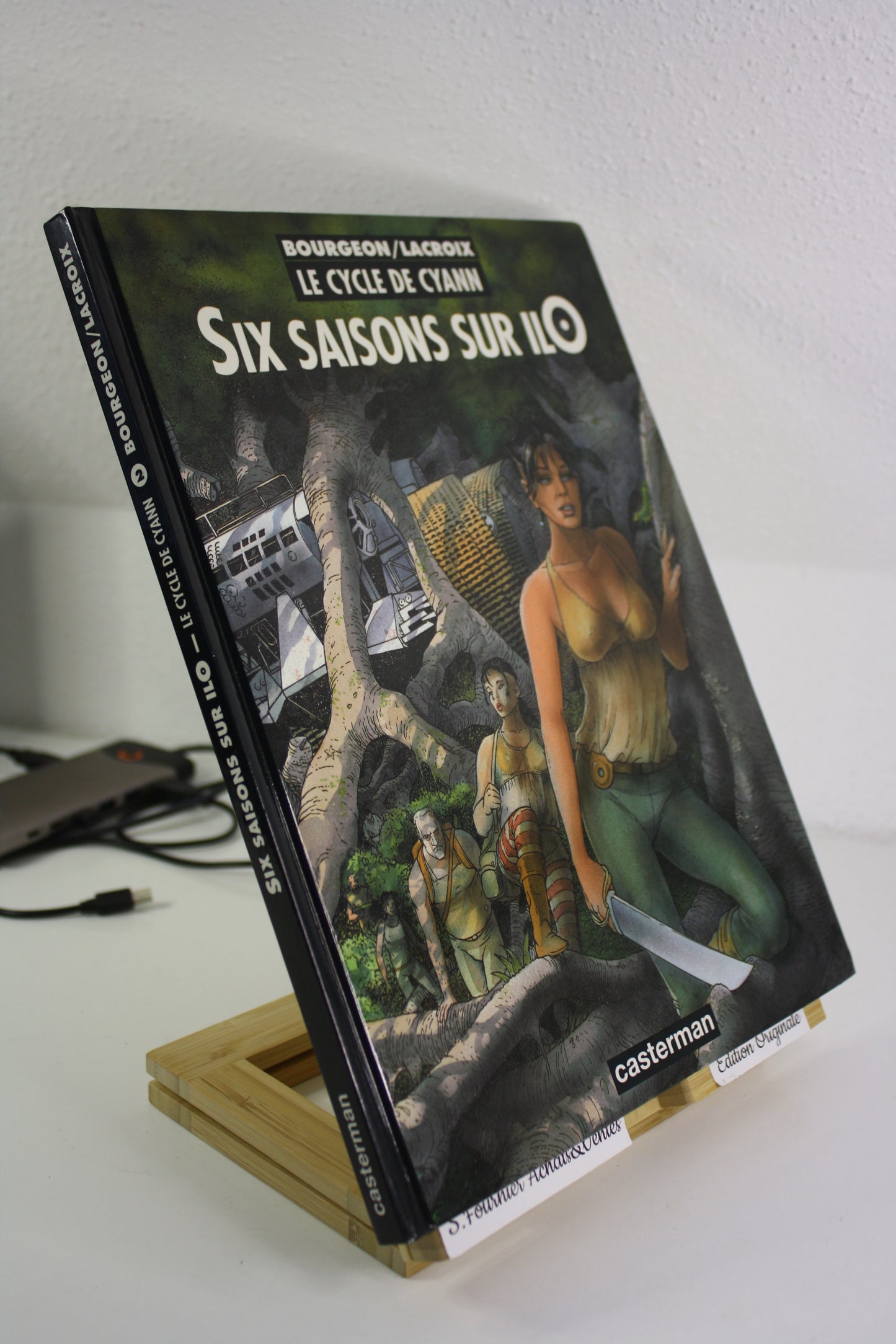 Six saisons sur ILO – Le cycle de Cyann – Bourgeon Lacroix – Casterman – EO – 1997