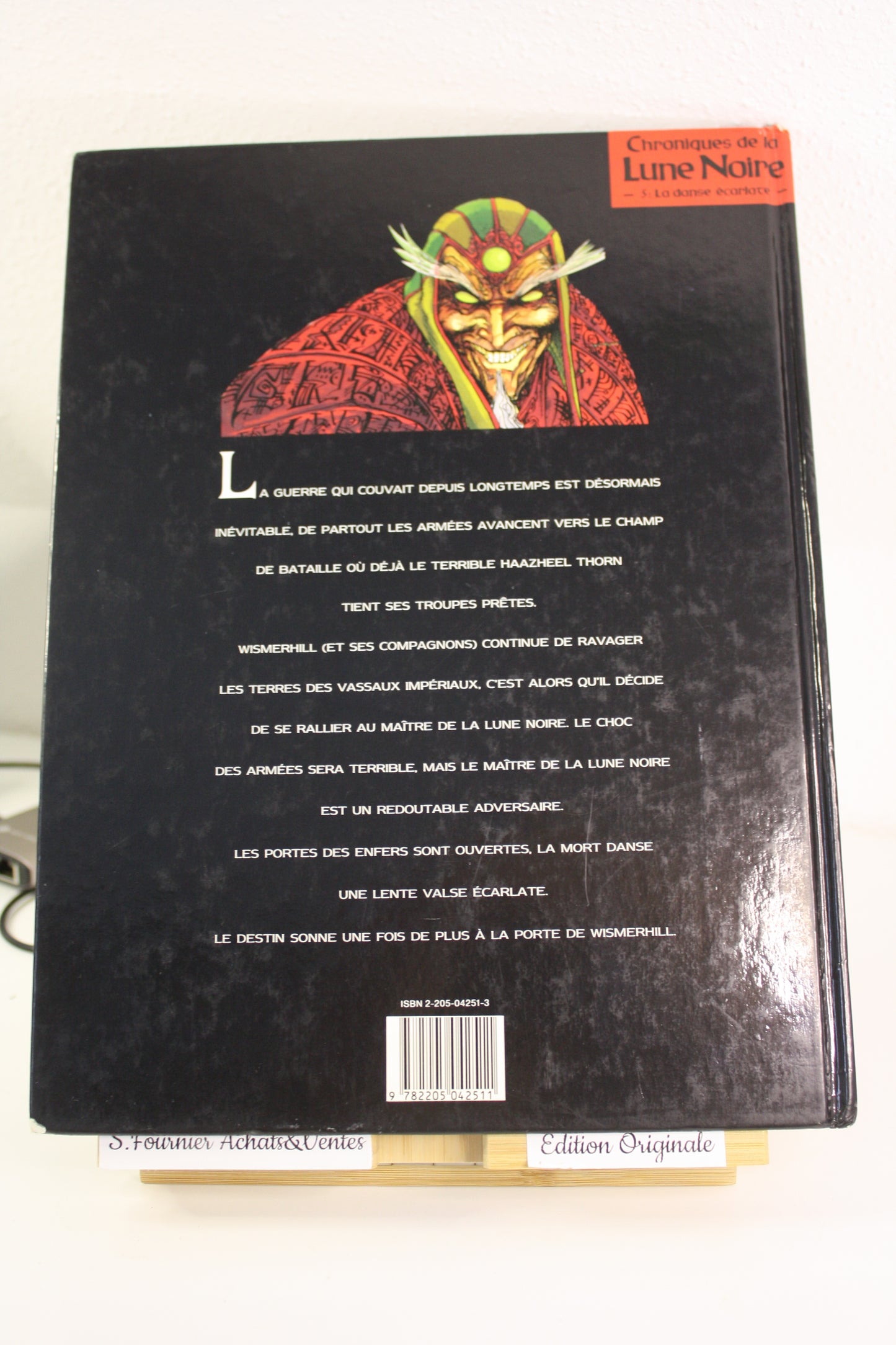 La dance écarlate 5 – Chronique de la lune noire – Ledroit Froideval – Dargaud – EO – 1994