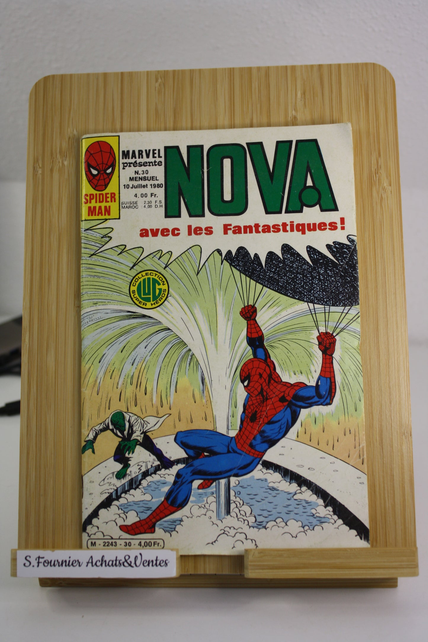L’araignée : la nuit de l’iguane N°30 – Nova – collectif – Lug – Périodique – 1980