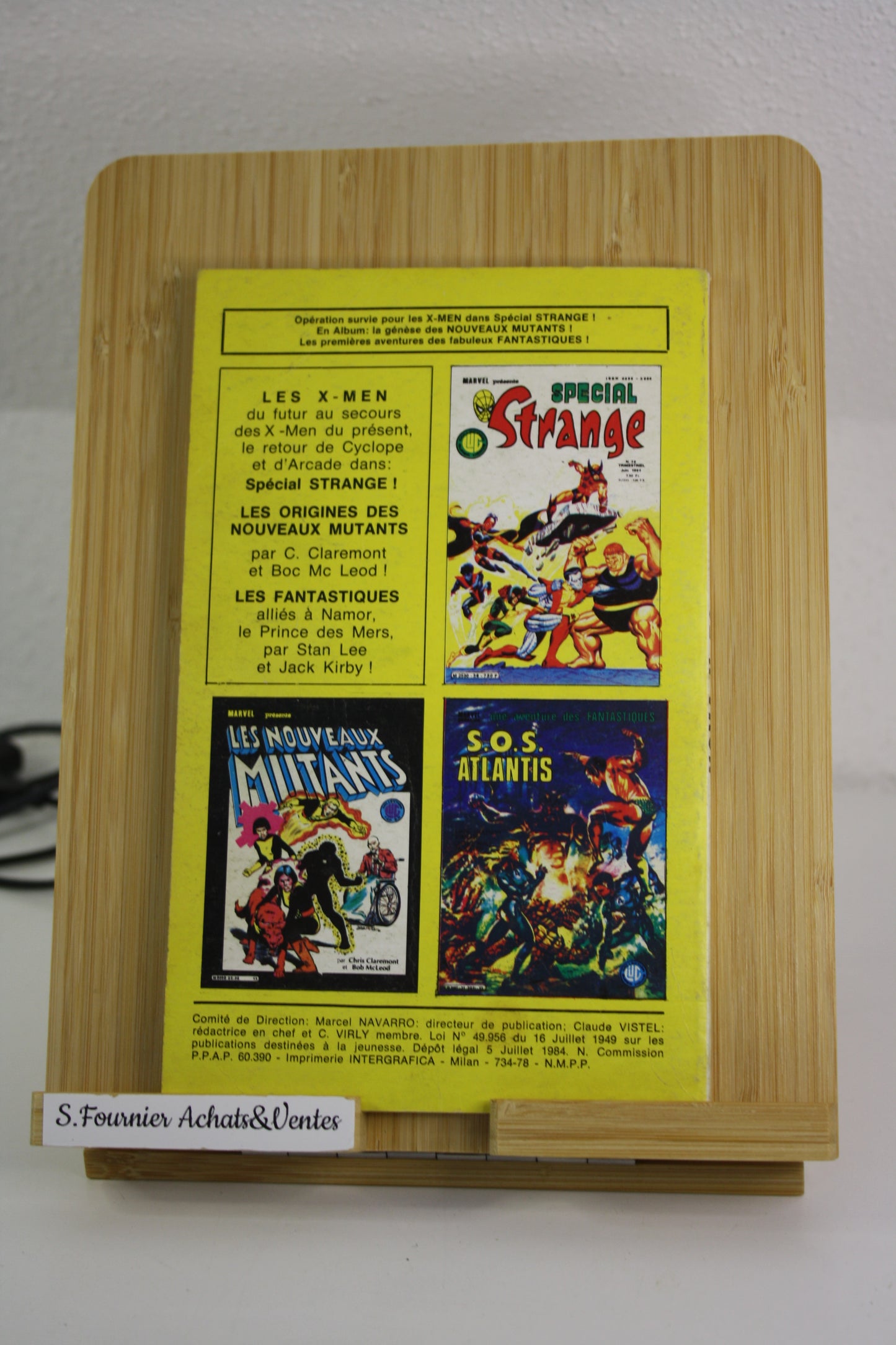 Les 4 fantastiques : l’éliminateur N°78 – Nova – Perez Wein – Lug – Périodique – 1984