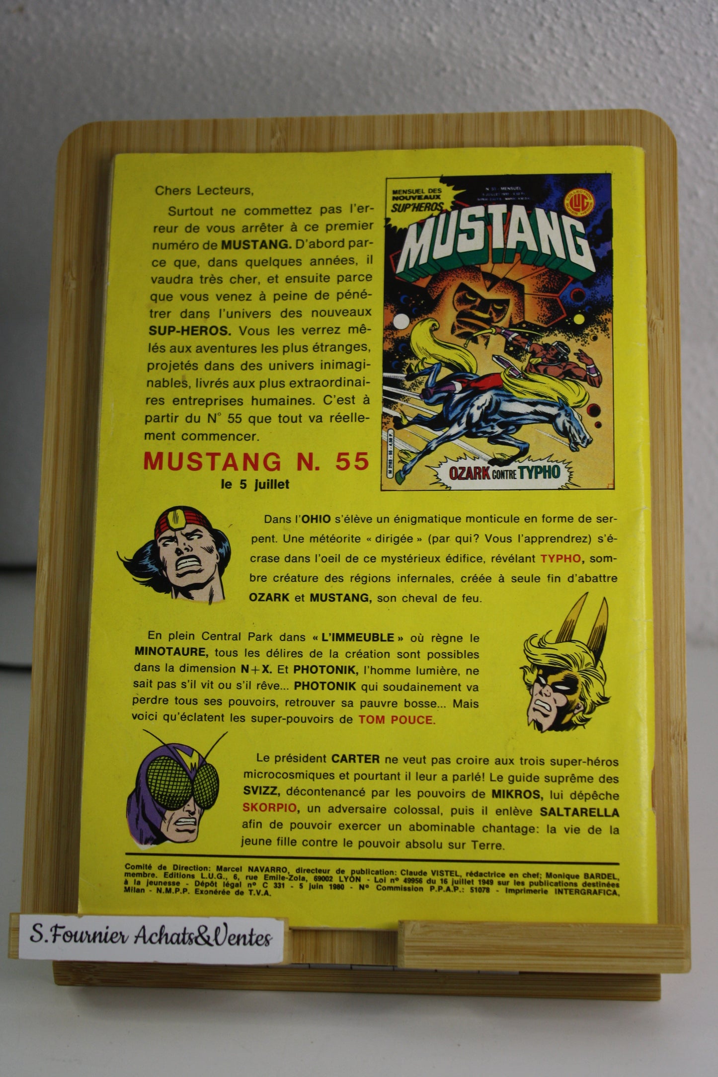 Mikros N°54 – Mustang – Collectif – Lug – Périodique – 1980