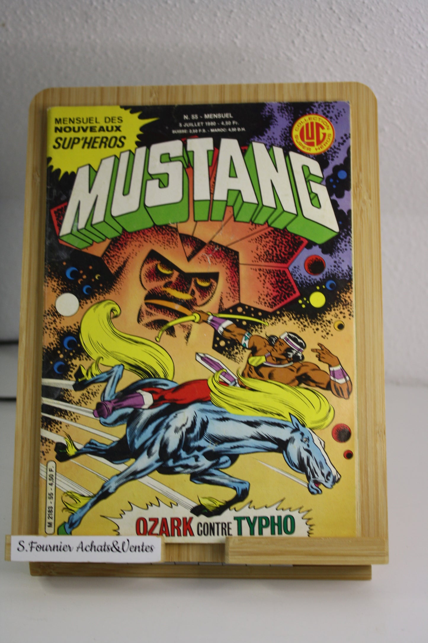 Ozark contre Typho N°55 – Mustang – Collectif – Lug – Périodique – 1980