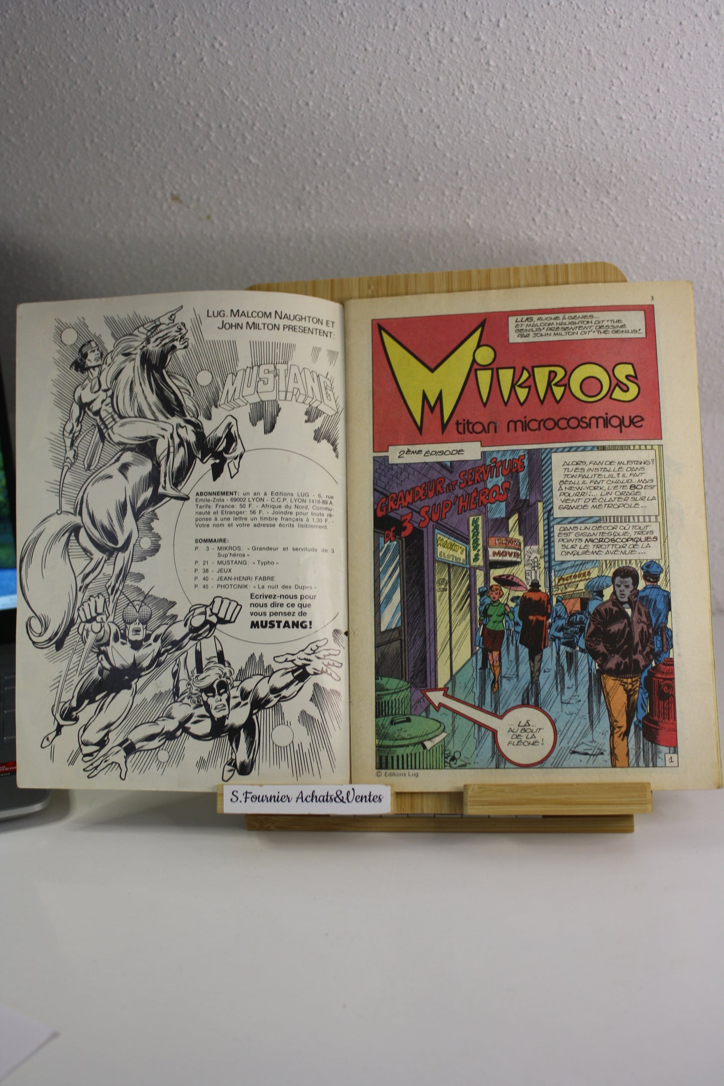 Ozark contre Typho N°55 – Mustang – Collectif – Lug – Périodique – 1980