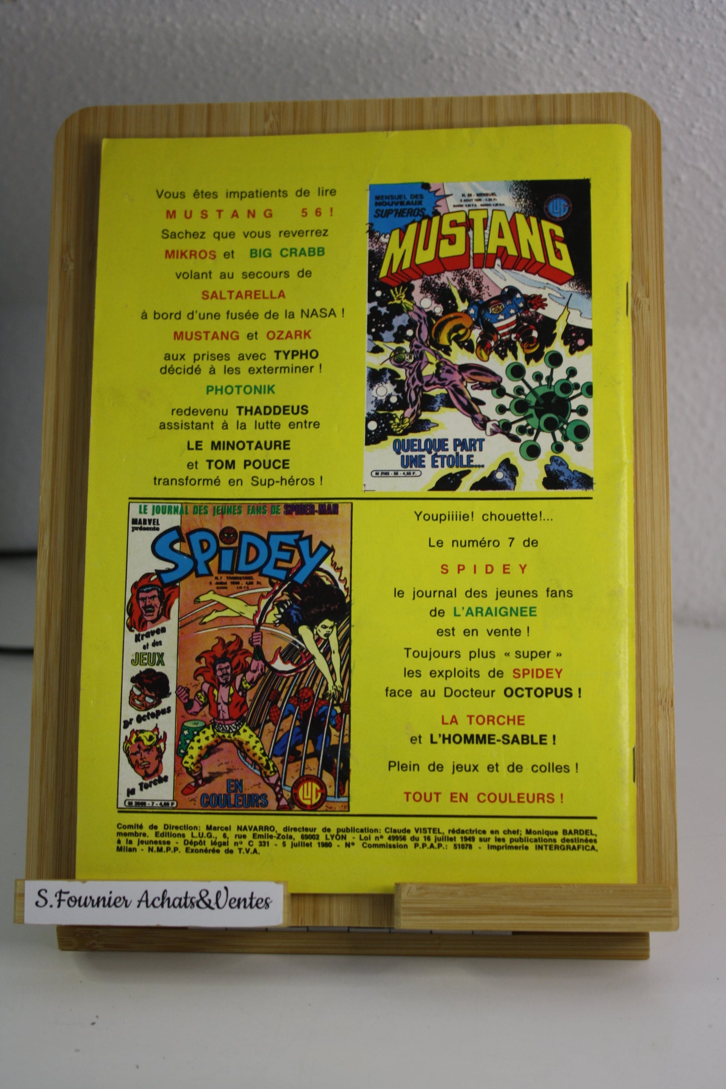 Ozark contre Typho N°55 – Mustang – Collectif – Lug – Périodique – 1980