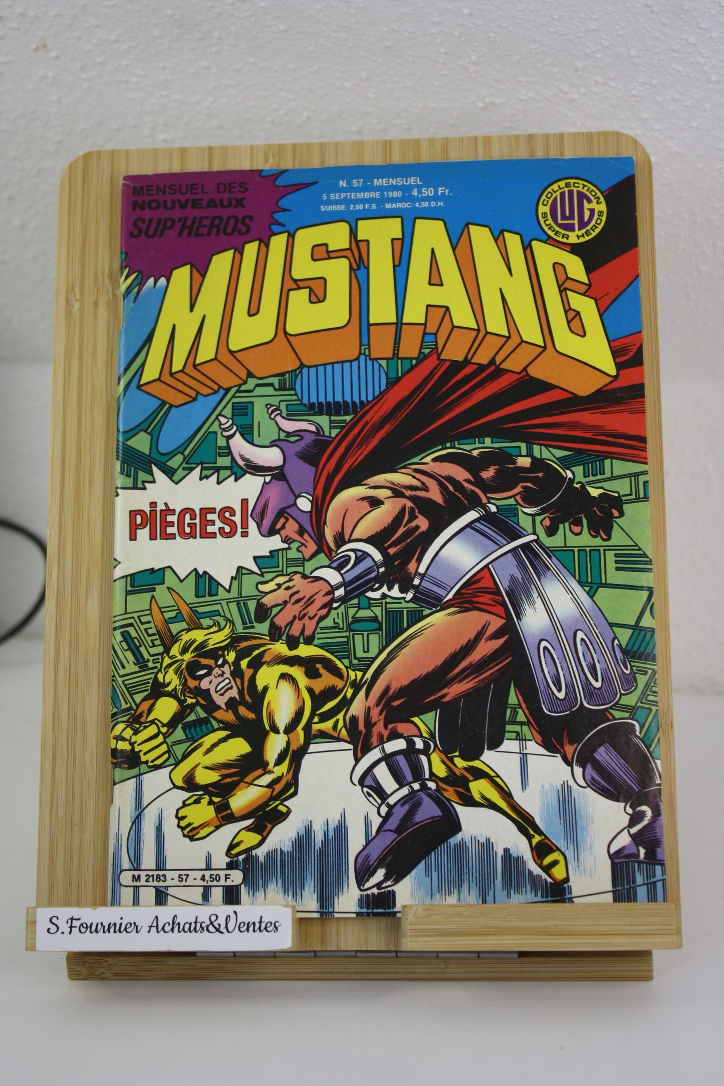 Mikros : Pièges ! N°57 – Mustang – Collectif – Lug – Périodique – 1980