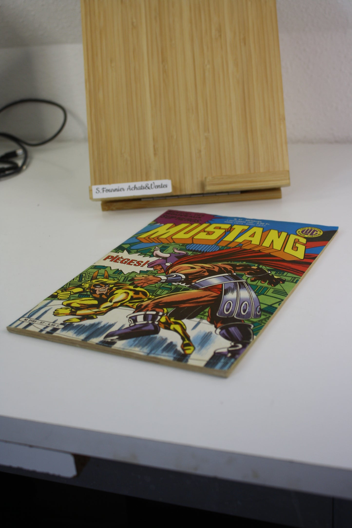 Mikros : Pièges ! N°57 – Mustang – Collectif – Lug – Périodique – 1980