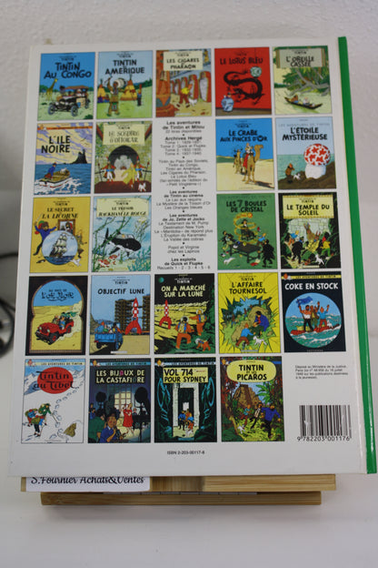 L’affaire tournesol – Tintin – Hergé – Casterman – Réédition – 1984 – C7zéro