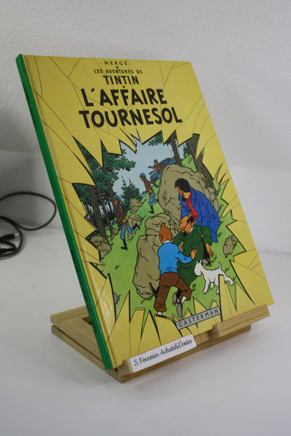 L’affaire tournesol – Tintin – Hergé – Casterman – Réédition – 1984 – C7zéro