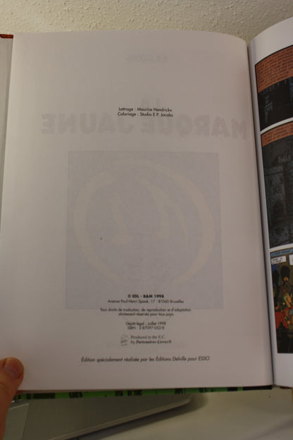 La Marque Jaune – Blake et Mortimer – P. Jacobs – Blake et Mortimer – Publicitaire – 1998 - Esso