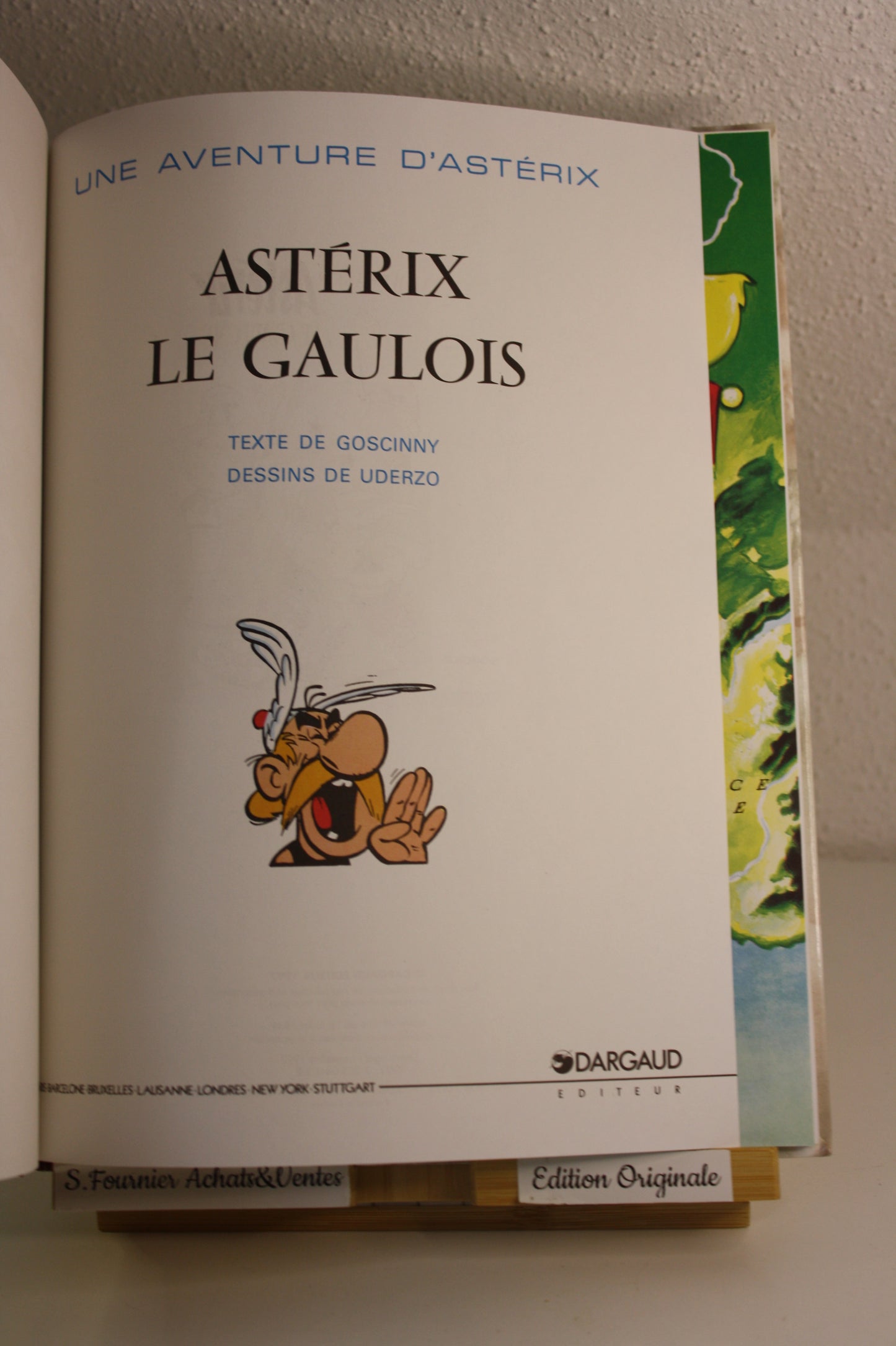 Astérix le gaulois, La serpe d’or – Astérix – Uderzo Goscinny - Dargaud – EO – 1997
