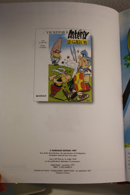 Astérix le gaulois, La serpe d’or – Astérix – Uderzo Goscinny - Dargaud – EO – 1997