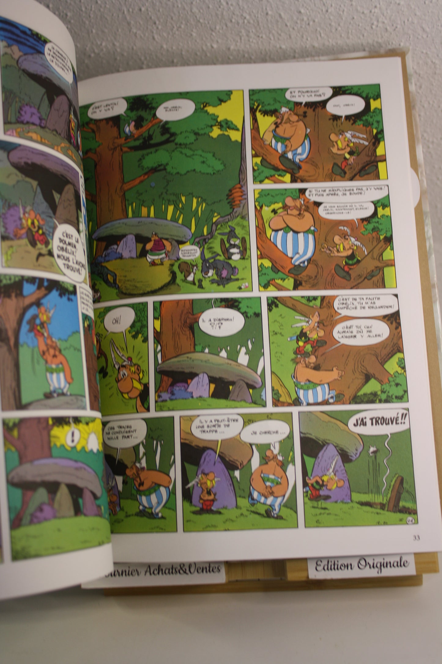 Astérix le gaulois, La serpe d’or – Astérix – Uderzo Goscinny - Dargaud – EO – 1997