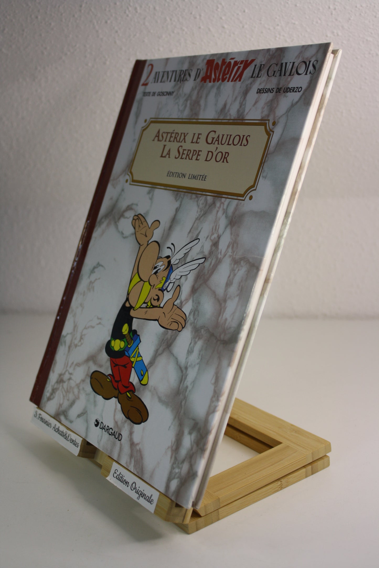 Astérix le gaulois, La serpe d’or – Astérix – Uderzo Goscinny - Dargaud – EO – 1997