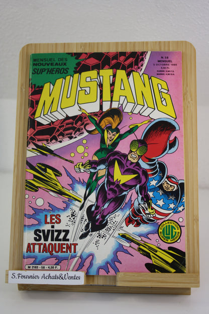 Mikros Les Svizz attaquent N°58 – Mustang – Collectif – Lug – Périodique – 1980
