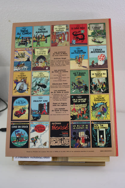 L’oreille cassée – Tintin – Hergé – Casterman – Réédition – 1975 – C1